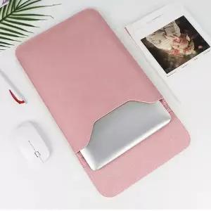 ( )맥씬 노트북 가죽 슬리브 파우치 가방 13.3형 핑크(세로형)