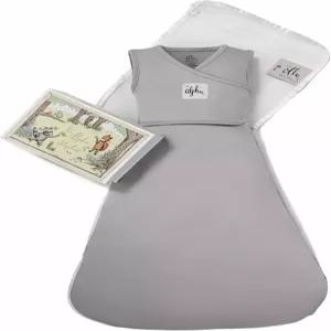 맞춤형 특허받은 수분 흡수 원단 양방향 지퍼 수면 착용 담요로 만든 올리 월드 알피 슬립 파우치