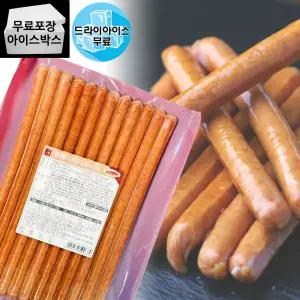 제이케이푸드 오뗄 롱 베이커리 소시지 1kg 반찬 냉동 소세지 핫도그 피자