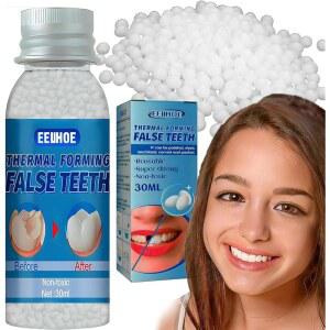 가짜 치아 수리 키트, 임시 복원을 위한 교체 키트 100% 새 30ml - 1병