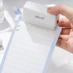 책 미니 다꾸 펀칭기 휴대용 셀프 종이 6공 제본 전공