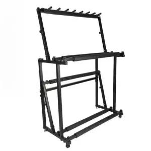 총기 거치대 스탠드 사격장 서바이벌 우드 충돌 케이스 이중층 14개 헤드