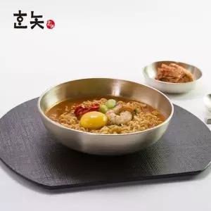 수공예품 SO53HR88 신혼식기 낮은 방짜 유기면기