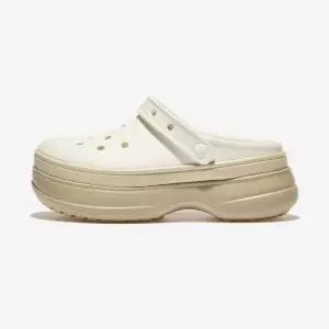 [크록스]CRS211355 클래식 스택드 클로그 - CHALK 691542