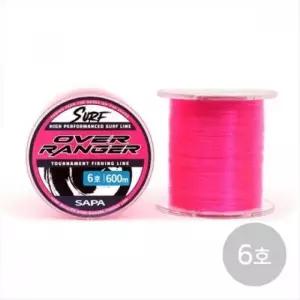 형광핑크 낚시줄 모노라인 바다 민물 낚시용