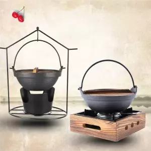 무쇠 스키야키 전골 냄비 업소용 무쇠팬 샤브 나베 주물 오뎅냄비