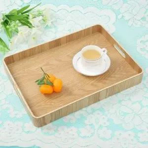 우드 소재 다용도 주방 쟁반 트레이
