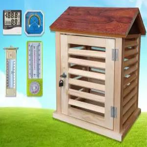 백엽상 기온측정 과학실험 실습 온도계 측정박스 관찰 관측소 날씨 만들기 과학 습도 관측