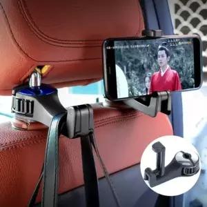 ( )튼튼한 차량용 뒷자석 가방 걸이 우산 휴대폰 거치대