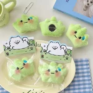 잔디 캐릭터 브로치 or 키링   인형 가방고리 골프 테니스 봄 벚꽃 캐릭터