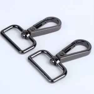 ( )가방끈 부자재 D링 고리 흑니켈 25mm 2P