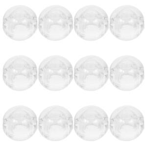 Gadpiparty 비즈 체인 스톱 클리어 롤러 쉐이드 체인 스토퍼 수직 블라인드용 투명 비즈 스톱 12개 창문 처