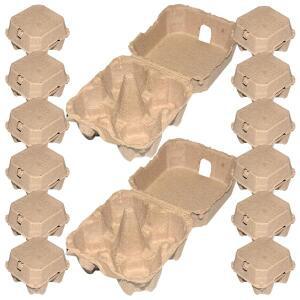 토종 계란 포장 상자 종이 펄프 트레이 카톤, 대량 용기, 냉장고 거치대 메이징 25 개