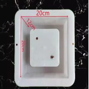 중공 벽돌 플라스틱 금형 시멘트 모듈 장식 벽 경사 보호 콘크리트