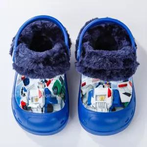 남아 폭신 안감 헬로카봇 겨울 털신 귀여운 3세 EVA슬리퍼