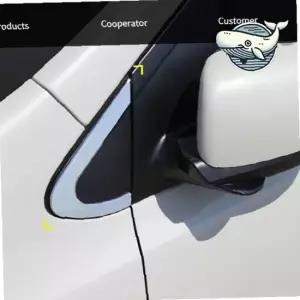 모닝 자동차 커버 2개 몰딩 소음 차단 모양