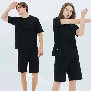 머렐 머렐 공용 캐주얼 블랙 반바지 D4SP201XBLK