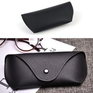 넓은수납공간 심플블랙 안경집 선글라스 클래식 복고풍 케이스