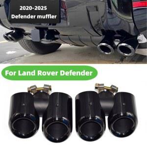 랜드 로버 디펜더 머플러 90 110 130 배기 팁 노즐 ~ 2025 모델 007 Kane Square Tailpipe