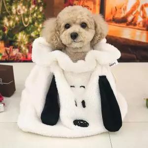 피너츠 스누피 워머 - S 강아지 하우스 워머 담요 파우치 애견 애묘용 / 패리스독