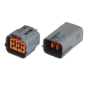 1세트 6 핀 가속기 0021 스미토모 페달 커넥터 방수 6195 스로틀 자동 전자 플러그 0024