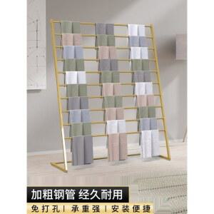 직물 스탠드 원단 디스플레이 이불 150x40x180 검정 60X40X145 10층