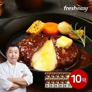 정호영 한우와규 버터치즈 함바그스테이크 10팩