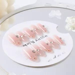 애미림 Aimilim 붙이는 고급 수제 네일팁 손톱연장 접착력 강해 