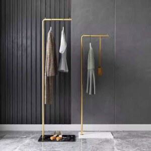 ㄱ자형 옷걸이 행거 드레스룸 삼각 150x150 튼튼한 디자인 틈새수납장CL01