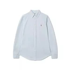[폴로 랄프 로렌]POLO RALPH LAUREN W 슬림핏 니트 코튼 옥스포드 셔츠-샴브레이 인디고 WMPOSHTNDO2062...