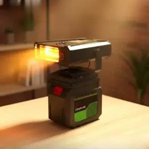 충전식 전기 온풍기 소형 리튬배터리 히터 난방기 이동식 휴대용 난로