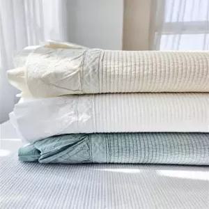 라비쉬앳홈 프릴 목화솜 3mm 순면 피그먼트 얇은 누빔 여름이불 & 스프레드
