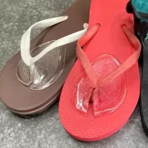 1쌍 대 실리콘 쪼리 끈 발가락 사이 패드 보호 쿠션 플립 보호대 물집 까짐 쓸림 방지