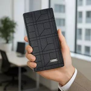 [콩심팥심]가죽 지갑 긴지갑 남성 지갑 장지갑