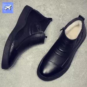 남성 겨울 기모 팬츠 면바지 바지 플리스 방한 구두 두꺼운