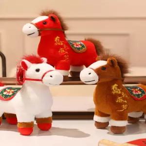 2026년 말띠 마스코트 인형 포토존 새해 조형물 파티