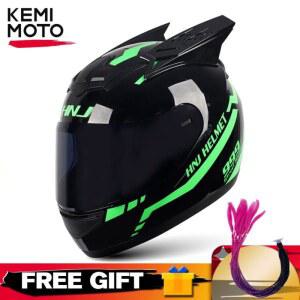 남녀공용 바이크 오토바이 오리엔탈 귀여운 헬멧 여름 코 할리데이비슨 Moto