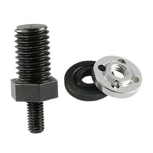 ShengQuanHao 앵글 그라인더용 M5에서 M10 변환 로드 연장 샤프트 어댑터, M5 플레이트