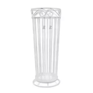 엔틱 거치대 화이트 우산꽂이 우산보관 우산통 WFLPKGD