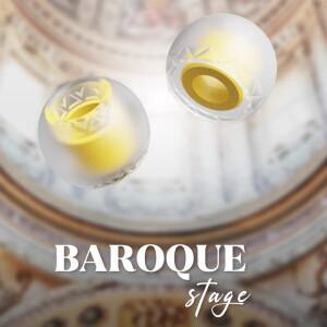 Eletech 바로크 스테이지 실리콘 이어폰 모니터 이어팁 헤드폰 HiFi ie200 TEA2 AKG N5005 Empire Ear 용