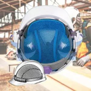 메쉬 땀흡수 잘되는 안전모용 머리보호 에어매쉬 땀제로 내피 통풍 잘되는 안전용품