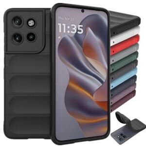 [호환품]Motorola Edge 50 용  피부 느낌 실리콘 케이스 Moto Pro Fusion 40 Fundas Coque Neo 보호 커버