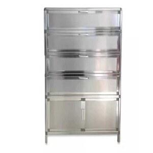 스테인레스 신발장 외부 방수 햇빛차단 3층 3단 스테인리스 4단 기숙사 정리대 모델