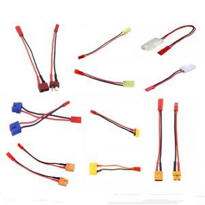 2 Pcs JST 남성 여성 XT30 XT60 Amass XT60H XT90 Deans 미니 커넥터 플러그 어댑터 와이어 20awg 10cm