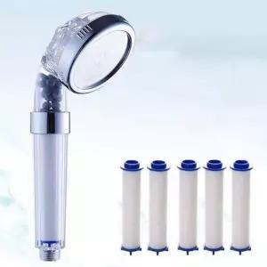 + 세트 샤워기 헤드 수압상승 필터5개