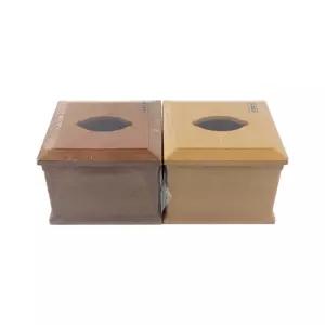 신한 나뭇결 냅킨함 고목 원목함 킨통 디스펜서 휴지함 주방소품 식당용품 나무무늬 내장스프링 보관 인테