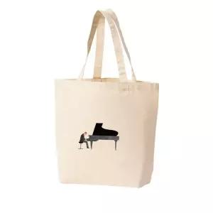 에코백 토트백 피아니스트 학원 연주 피아노 다양한색상 전사이즈 (WFKHES1)