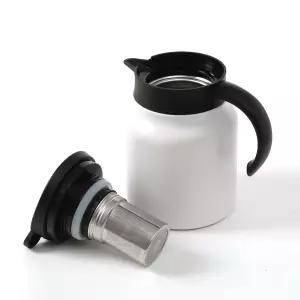 티웨어 온도표시 보온주전자(900ml) (화이트)보냉포트