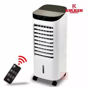 크루거 이동식 리모컨 에어쿨러 냉풍기 12시간 예약가능 80W 파워냉풍 가정용 사무실 식당 업소등 사용가능 2329R