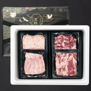 이베리코 베요타 돼지고기 선물세트 13호 800g (갈매기살 갈비살 항정살 황제살)